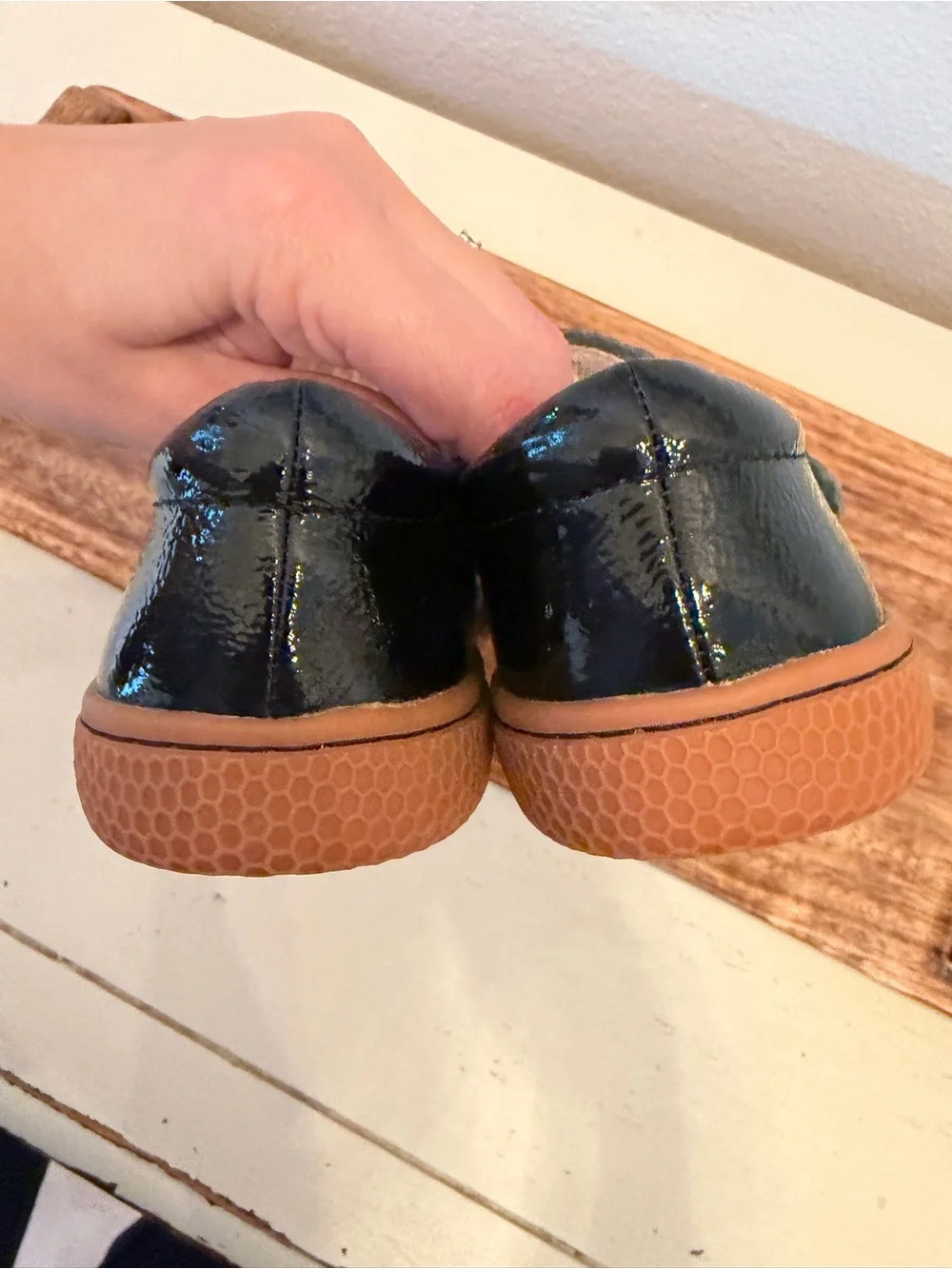 Livie & Luca RUCHE CLASSIC Mary Jane Black Size 12